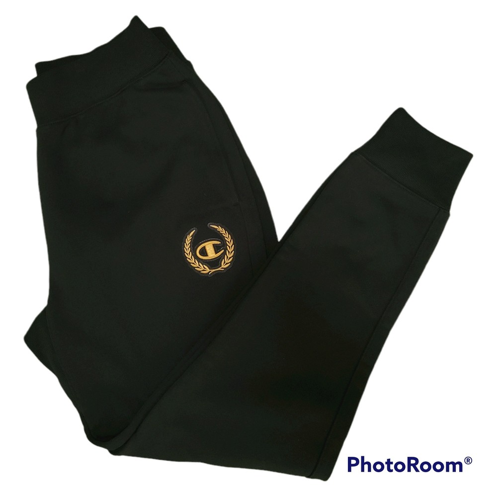 Champion x Muhammad Ali Reverse Weave Men's Jogger, Medium, Black, New w/o Tags